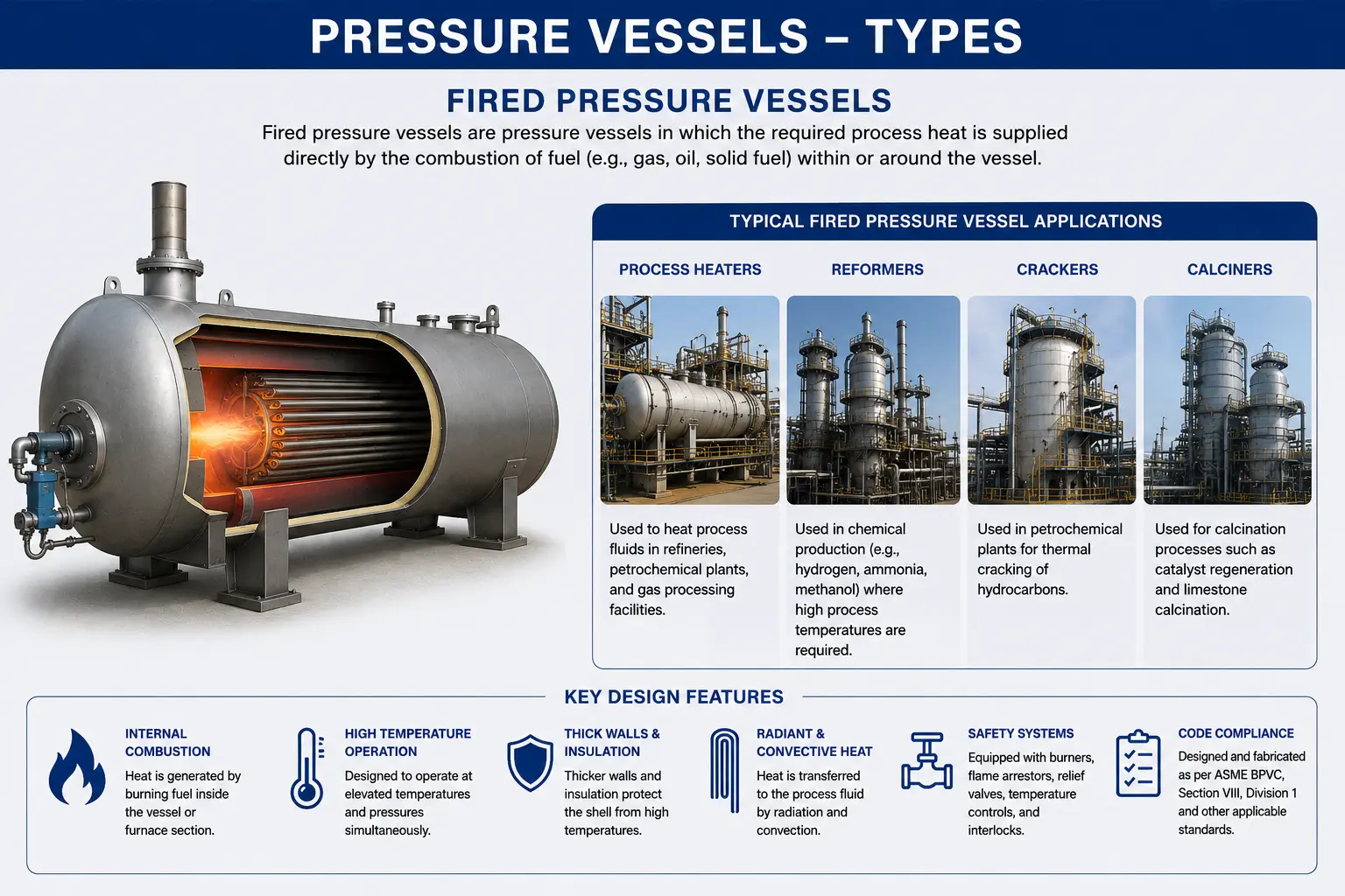 fired pressure vessels