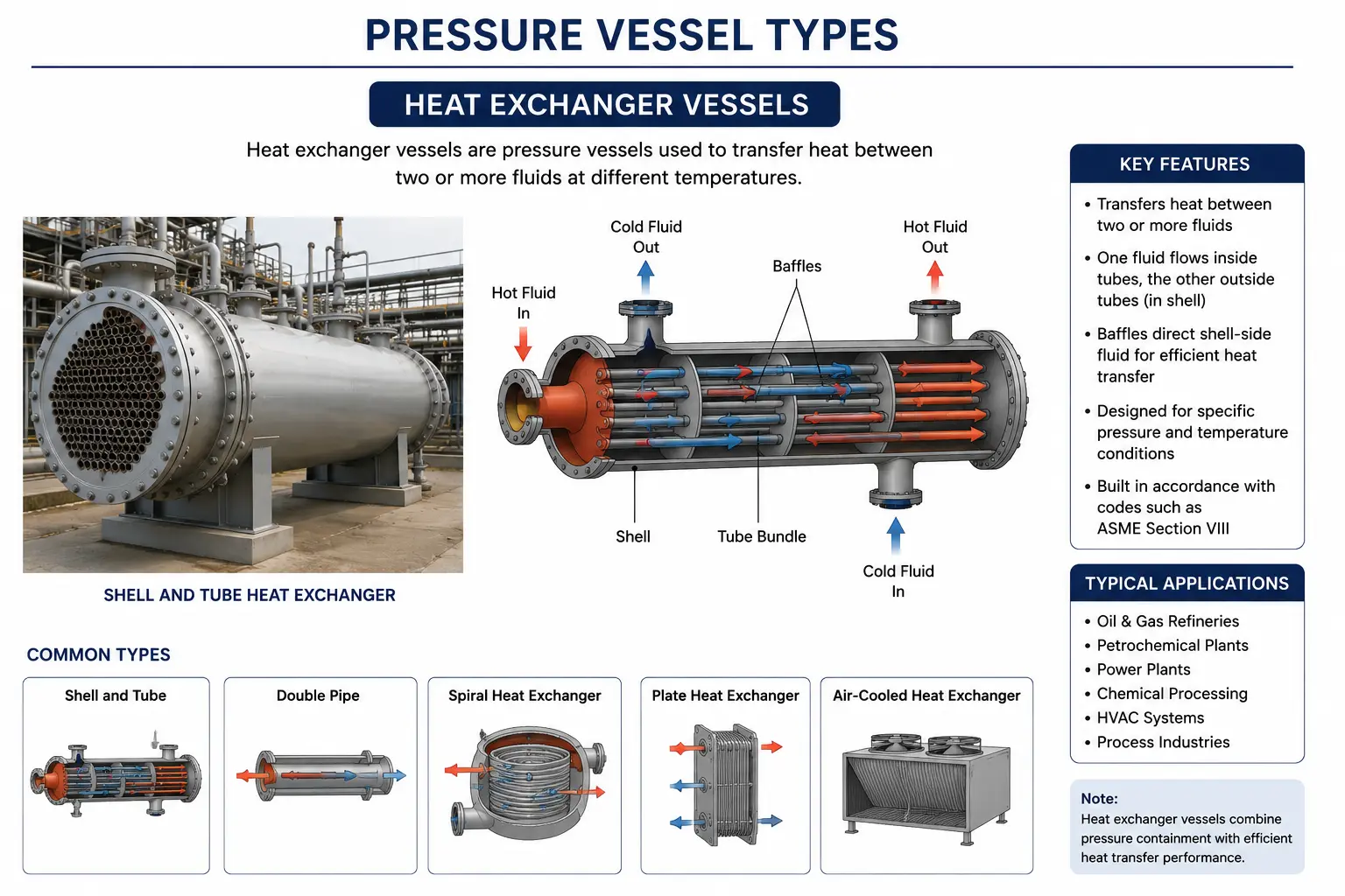 heat exchanger vessels