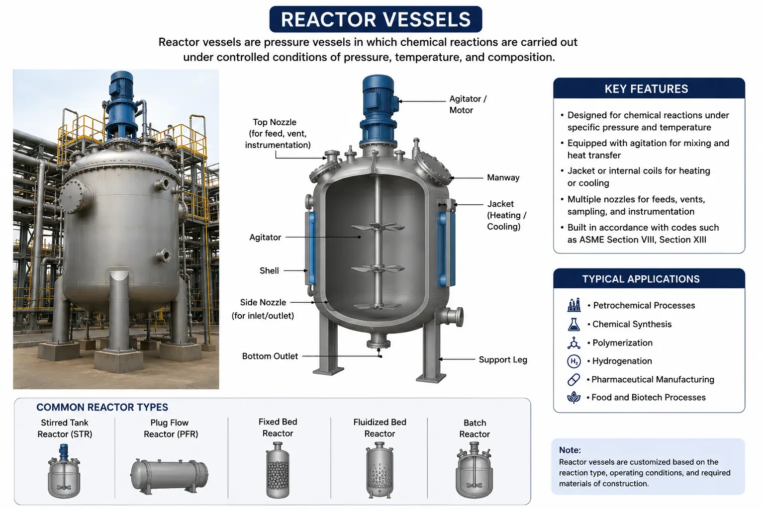 reactor vessels