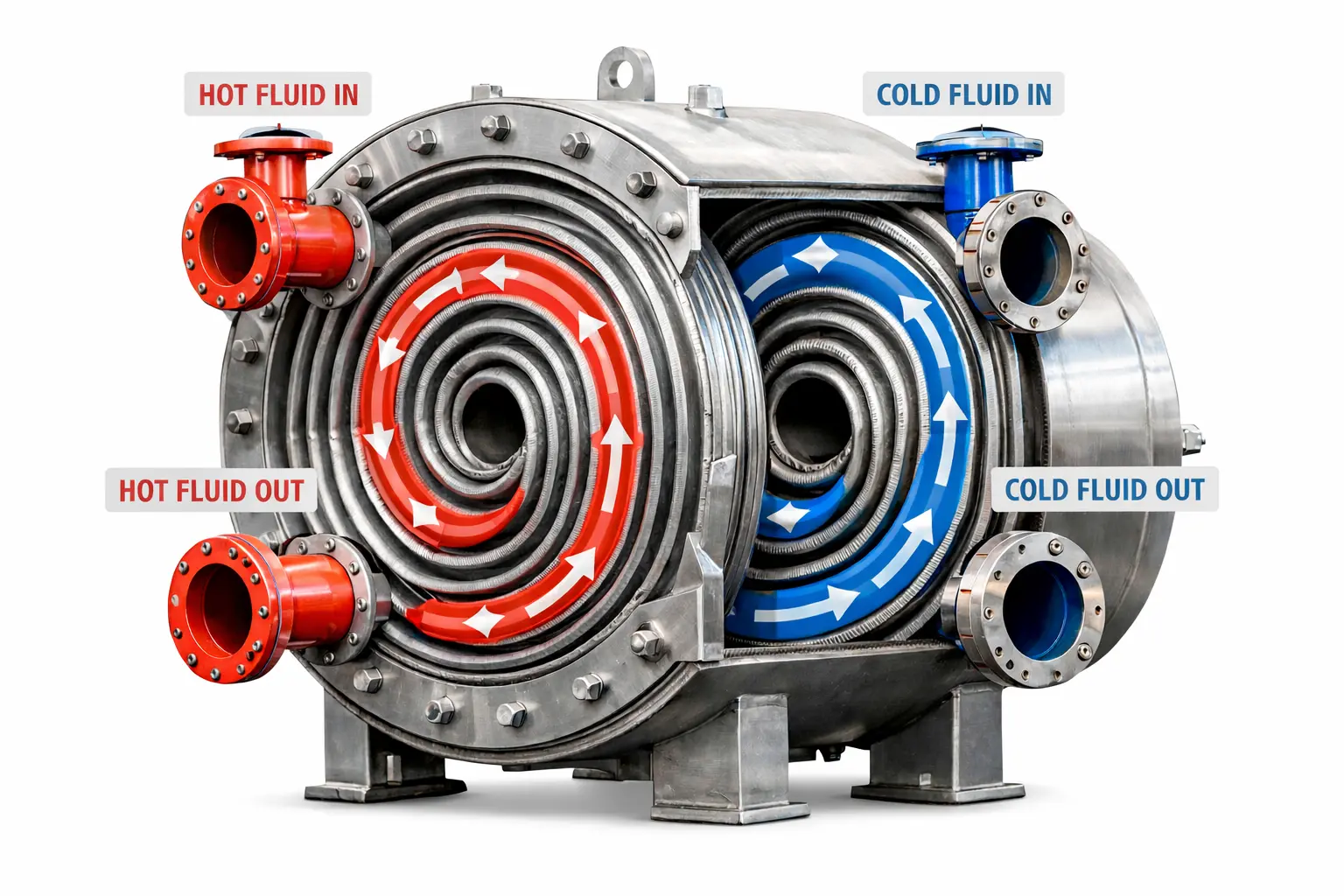 spiral heat exchangers 