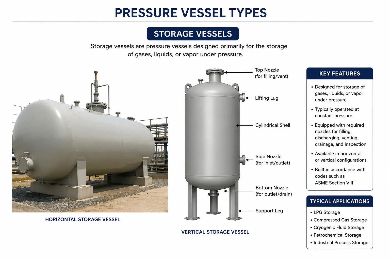 Storage vessels